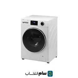 ماشین لباسشویی جی‌پلاس مدل GWM-K824W ظرفیت 8 کیلوگرم