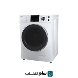 ماشین لباسشویی پاکشوما مدل TFU-40804WT ظرفیت 8 کیلوگرم