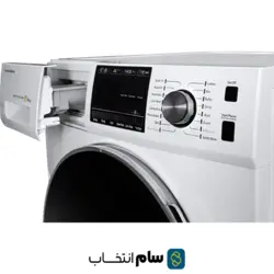 ماشین لباسشویی پاکشوما مدل TFU-40804WT ظرفیت 8 کیلوگرم