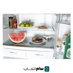 یخچال فریزر ساید بای ساید پاکشوما مدل RDP-530 S