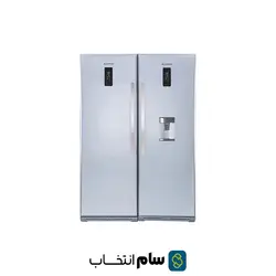 یخچال فریزر دوقلو بلانتون مدل BAH-FR1902L سفید چرمی