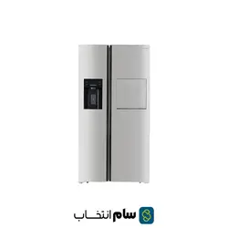 يخچال فريزر ساید بای ساید بلانتون مدل BAM-FR3211S سیلور