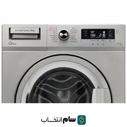 ماشین لباسشویی جی پلاس مدل GWM-84035S ظرفیت 8 کیلوگرم