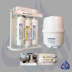 مشخصات, قیمت دستگاه تصفیه آب ایزی ول شش مرحله پایه فلزی ROQ3816 - تصفیه آب ثمین