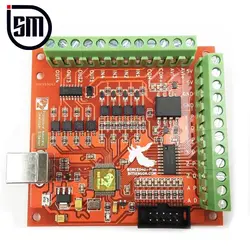 برد کنترلر CNC چهار محور USB Mach3 با خروجی ۱۰۰KHz