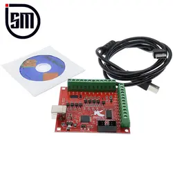 برد کنترلر CNC چهار محور USB Mach3 با خروجی ۱۰۰KHz