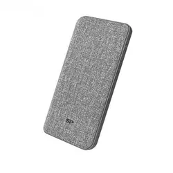 پاوربانک سیلیکون پاور مدل QP77 ظرفیت 10000 میلی آمپر ساعت