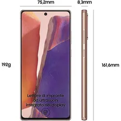 گوشی سامسونگ Note 20 5G | حافظه 256 رم 8 گیگابایت ا Samsung Galaxy Note 20 5G 256/8 GB