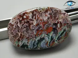 عقیق شجر خزه ای رنگارنگ 13.4 گرم