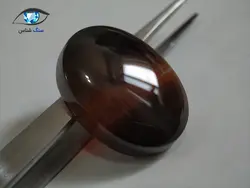 عقیق جزع سیاه درشت کلکسیونی 14.2 گرم