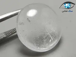 نگین در کوهی (کوارتز بی‌رنگ) درشت 4.9 گرم