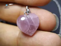 نیم ست سنگ رز کوارتز تیره معدنی 21 گرم