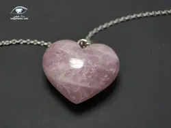 نیم ست کوارتز صورتی شامل دستبند، آویز و گوشواره 23 گرم