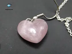 نیم ست کوارتز صورتی شامل دستبند، آویز و گوشواره 23 گرم