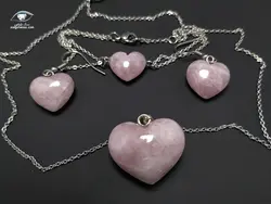 نیم ست کوارتز صورتی اصل