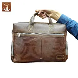 کیف اداری دو دسته بغل زیپ