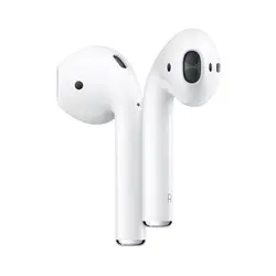 هدفون بی‌ سیم اپل مدل AirPods 2 همراه با محفظه شارژ با ضمانت اصالت و سلامت فیزیکی