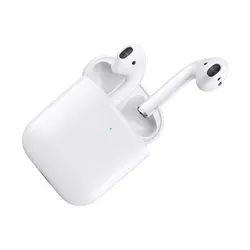 هدفون بی‌ سیم اپل مدل AirPods 2 همراه با محفظه شارژ با ضمانت اصالت و سلامت فیزیکی