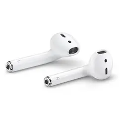 هدفون بی‌ سیم اپل مدل AirPods 2 همراه با محفظه شارژ با ضمانت اصالت و سلامت فیزیکی