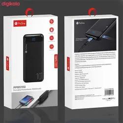 شارژر همراه پرووان مدل PPB5102 ظرفیت 10000 میلی آمپرساعت