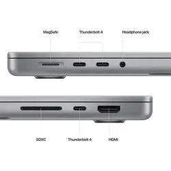 لپ تاپ 14.2 اینچی اپل مدل 2023 MacBook Pro MPH H3
