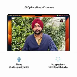 لپ تاپ 14.2 اینچی اپل مدل 2023 MacBook Pro MPH H3