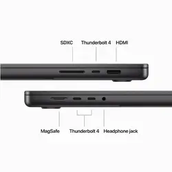 لپ تاپ اپل 14 اینچ 1 ترابایت مدل Macbook Pro MRX53 M3 Max 2023
