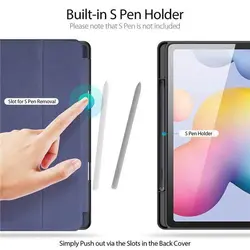 کیف کلاسوری مناسب تبلت سامسونگ Tab S6 Lite P613 با جای قلم