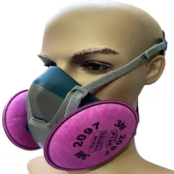 ماسک ایمنی تری ام مدل6502QL بافیلترp100