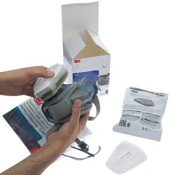 ماسک ایمنی تری ام مدل 6502QL