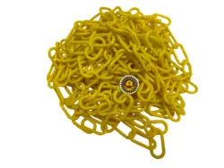 زنجیر پلاستیکی زرد