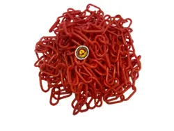 زنجیر پلاستیکی قرمز