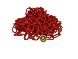 زنجیر پلاستیکی قرمز