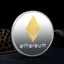 سکه نقره ای اتریوم Ethereum