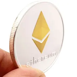 سکه نقره ای اتریوم Ethereum