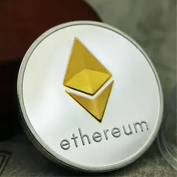 سکه نقره ای اتریوم Ethereum
