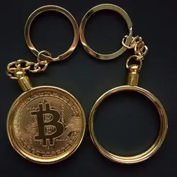 جاکلیدی سکه بیت کوین BTC مدل RING