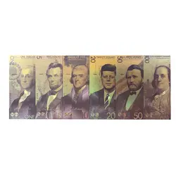 مجموعه 6 عددی اسکناس دلار - مدل 2021