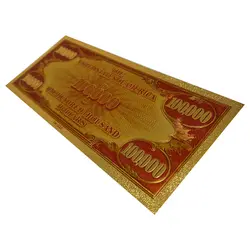 اسکناس 100.000 دلار آمریکا روکش آب طلا
