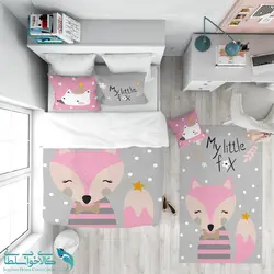 روتختی طرح روباه حیله گر سایز یکنفره کد A2399