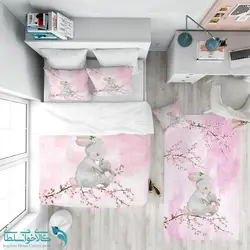روتختی طرح خرگوش مهربون سایز یکنفره کد A2617