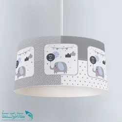 لوستر اتاق کودک طرح فیل کد A2722