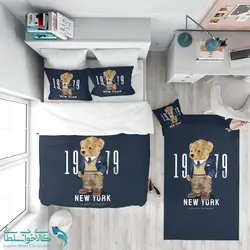 روتختی طرح تدی با ادب سایز یکنفره کد A2684