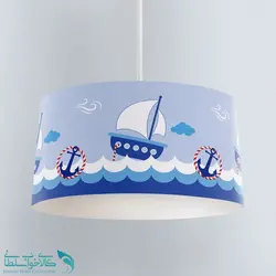 لوستر اتاق کودک طرح قایق کد A2729