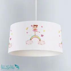لوستر اتاق کودک طرح دختر رنگین کمان کد A2748
