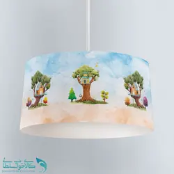 لوستر اتاق کودک طرح درخت کد A2742