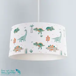 لوستر اتاق کودک طرح دایناسورهای وحشی کد A2736