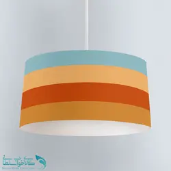 لوستر اتاق کودک طرح رنگین کمون کد A2758