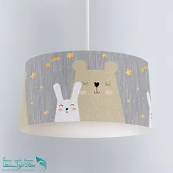 لوستر اتاق کودک طرح خرگوش کد A2760