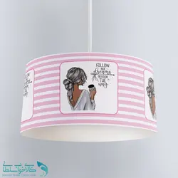 لوستر اتاق کودک طرح دخترونه کد A2764